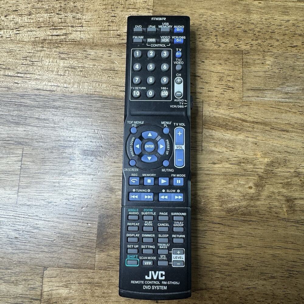 Genuine OEM JVC RM-STHD5J DVD System MBR Receiver Stereo Remote